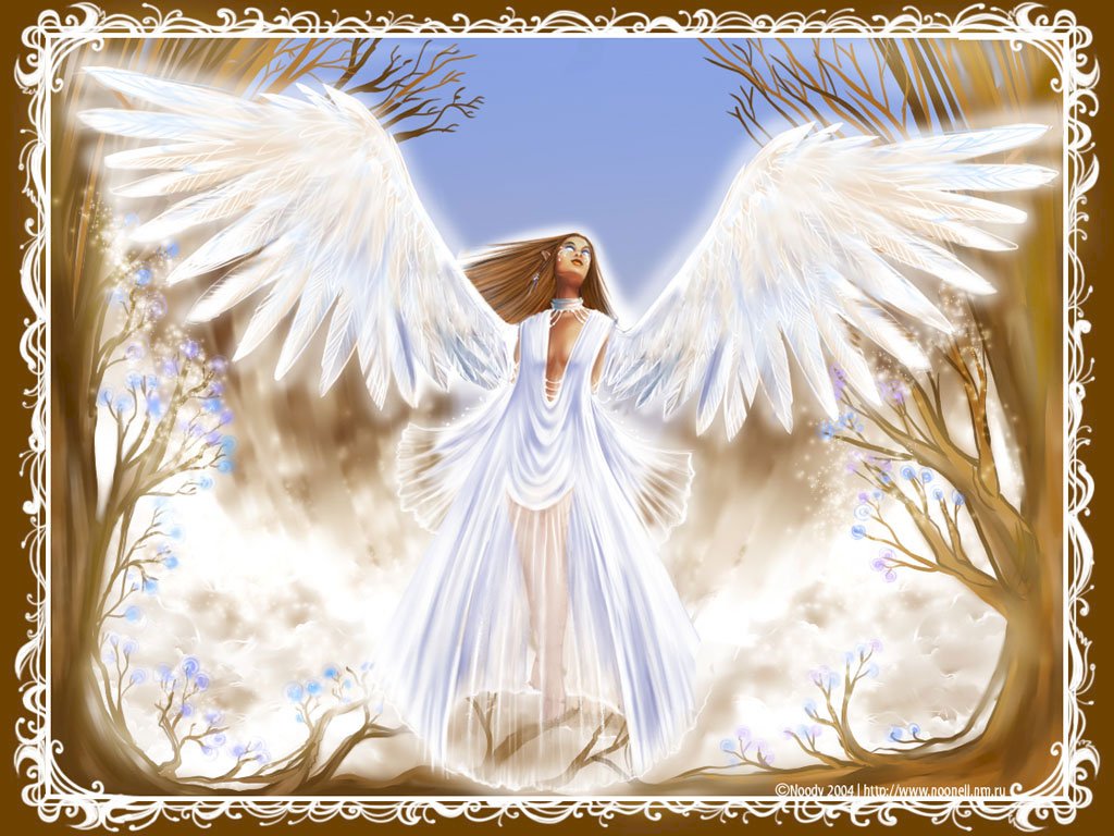anděl v rozjímání skládačky online