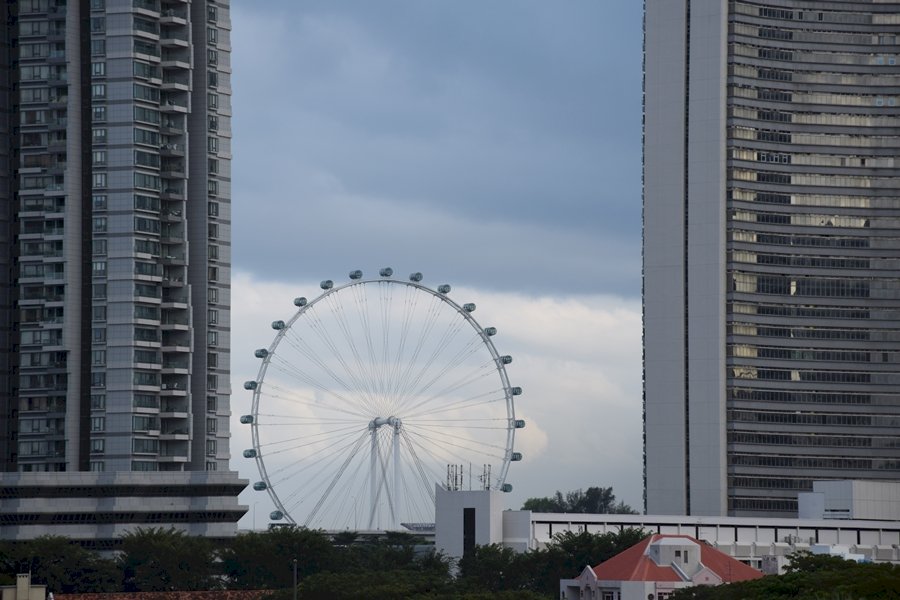 Épületek a város Szingapúrban kirakós online