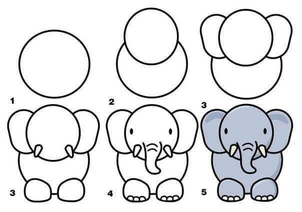 Como pegar um elefante? quebra-cabeças online