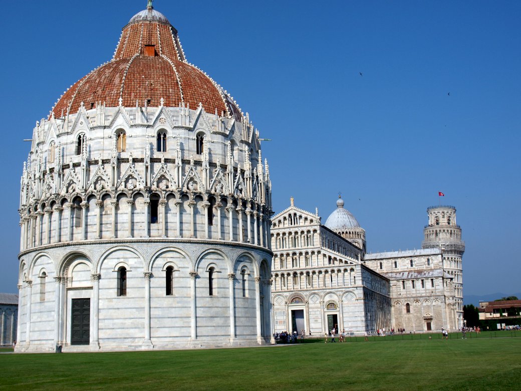 Pole zázraků - Pisa online puzzle