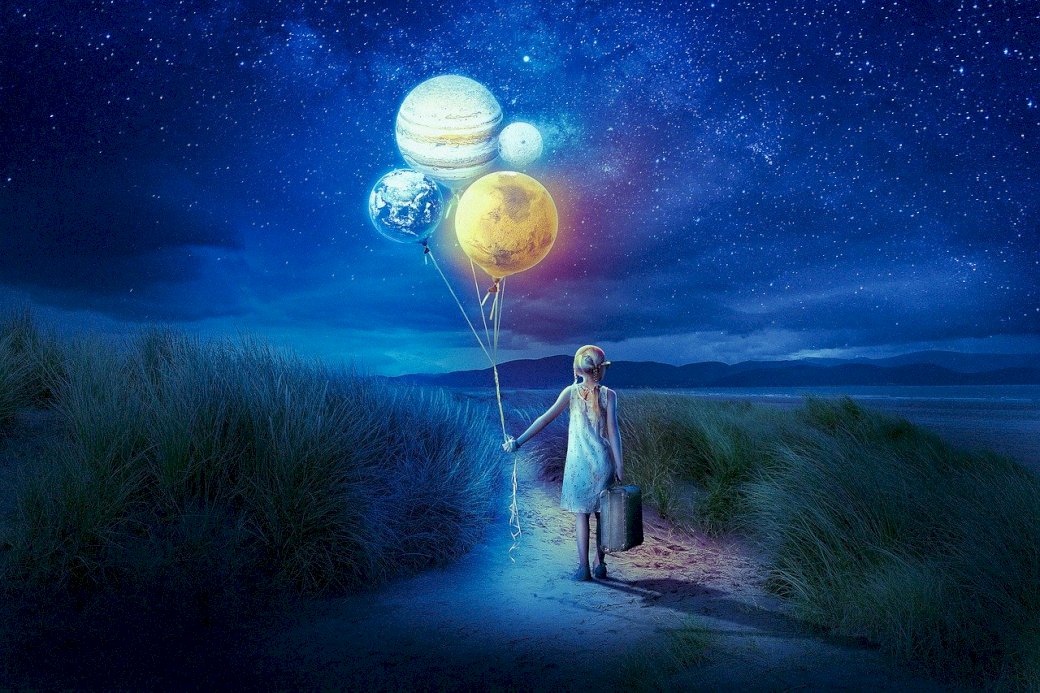 the little girl who loved planets jigsaw puzzle online