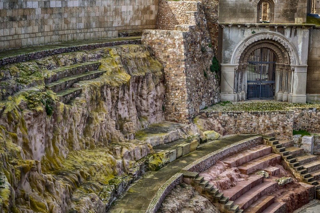 lugar histórico em ruínas puzzle online