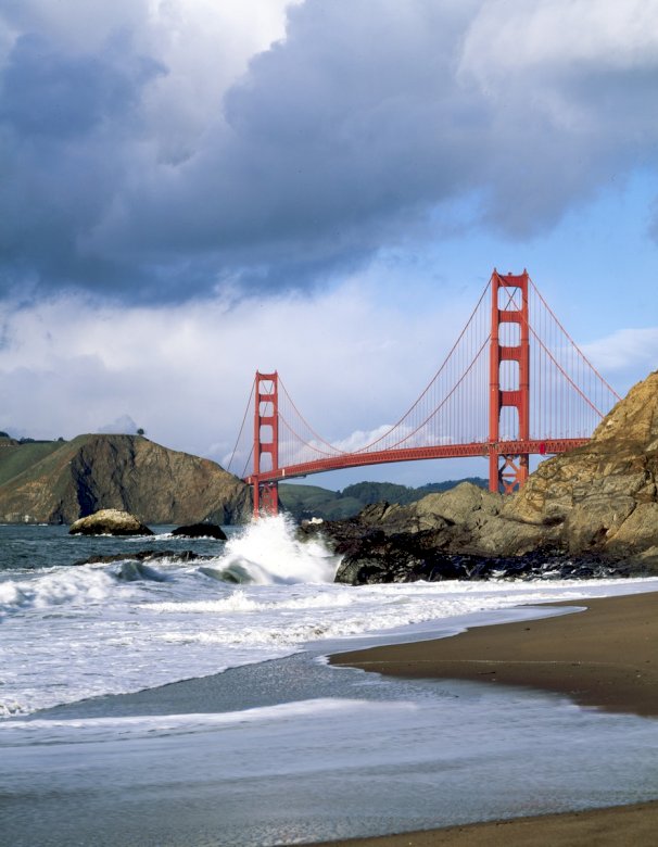Γέφυρα Golden Gate, Αμερική παζλ online