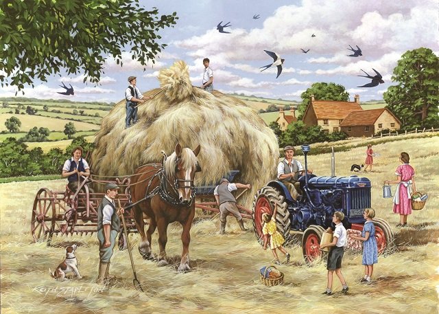 Summer in the countryside. jigsaw puzzle online