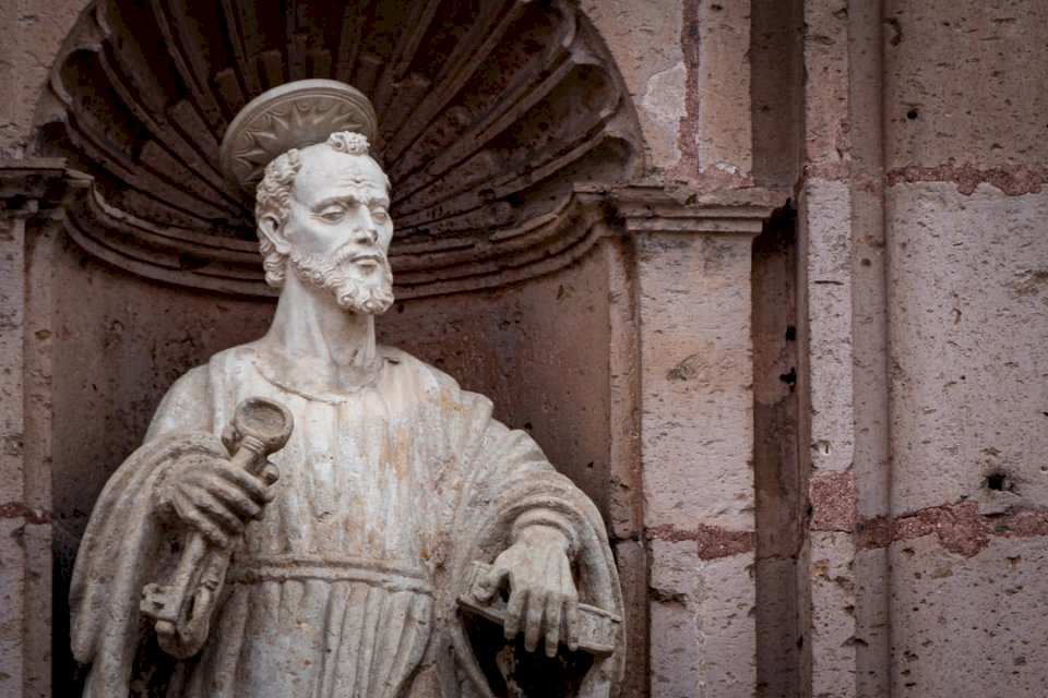 Katedrála Morelia, socha skládačky online