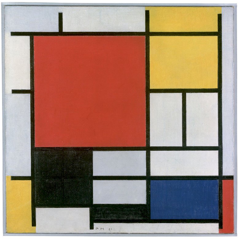 Mondrian Online-Puzzle