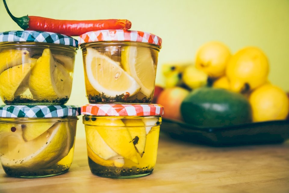 Domácí kvašený citron skládačky online
