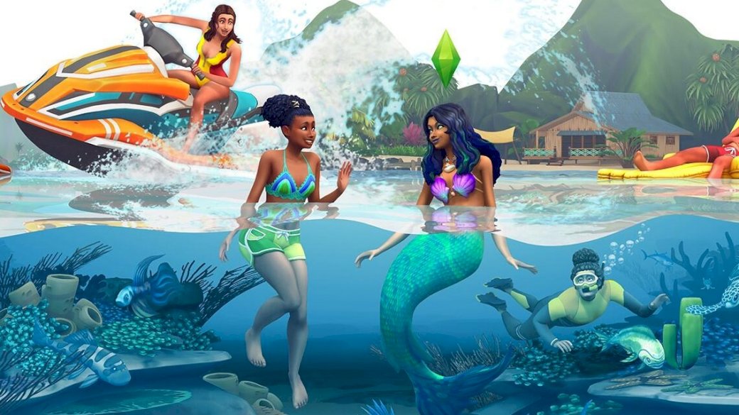 The Sims 4 Island Life pussel på nätet