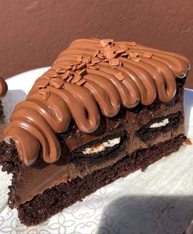 шоколадова торта онлайн пъзел