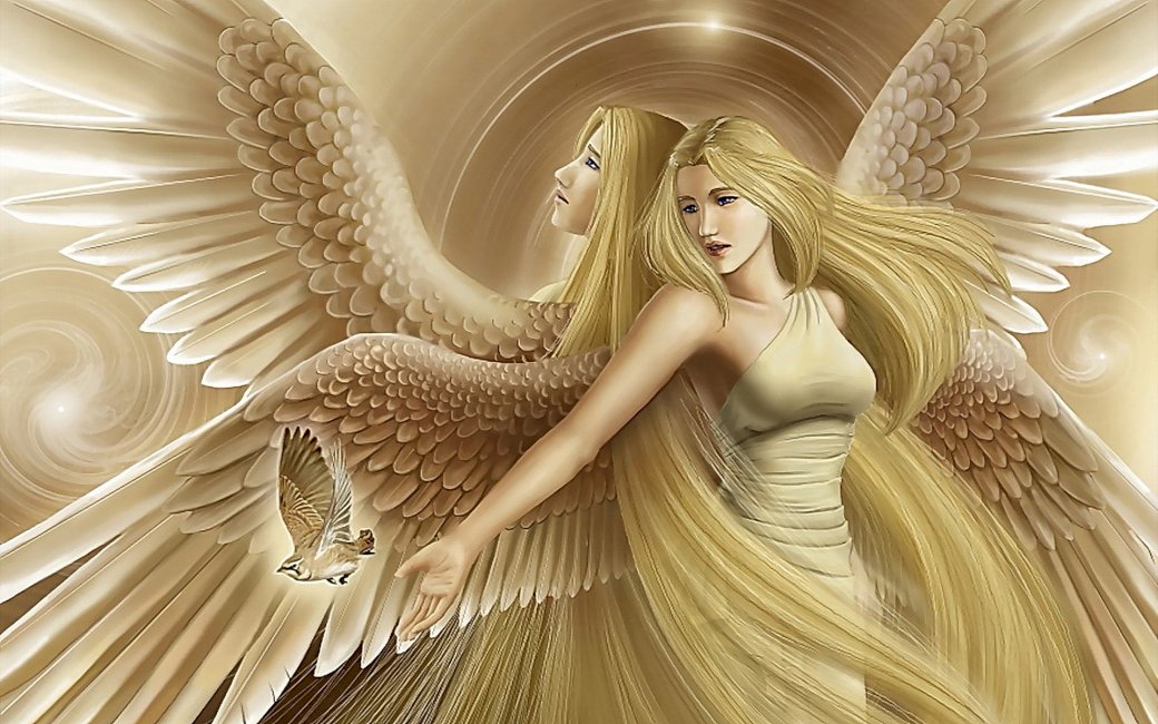 楽園の二人の天使 ジグソーパズルオンライン