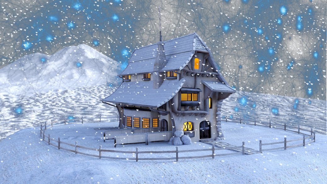 paysage d'hiver puzzle en ligne