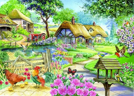 Pictura: sat. jigsaw puzzle online
