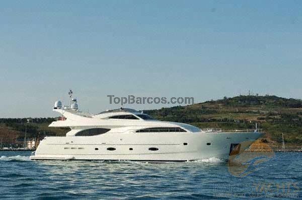 28 m yacht Ferretti Pussel online