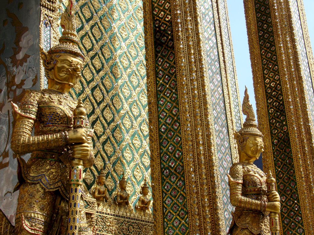 Palacio real de Bangkok rompecabezas en línea