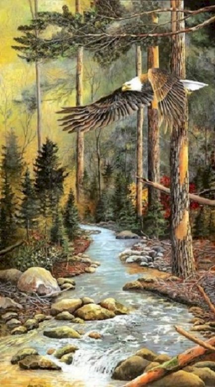 Forest Stream. online puzzle