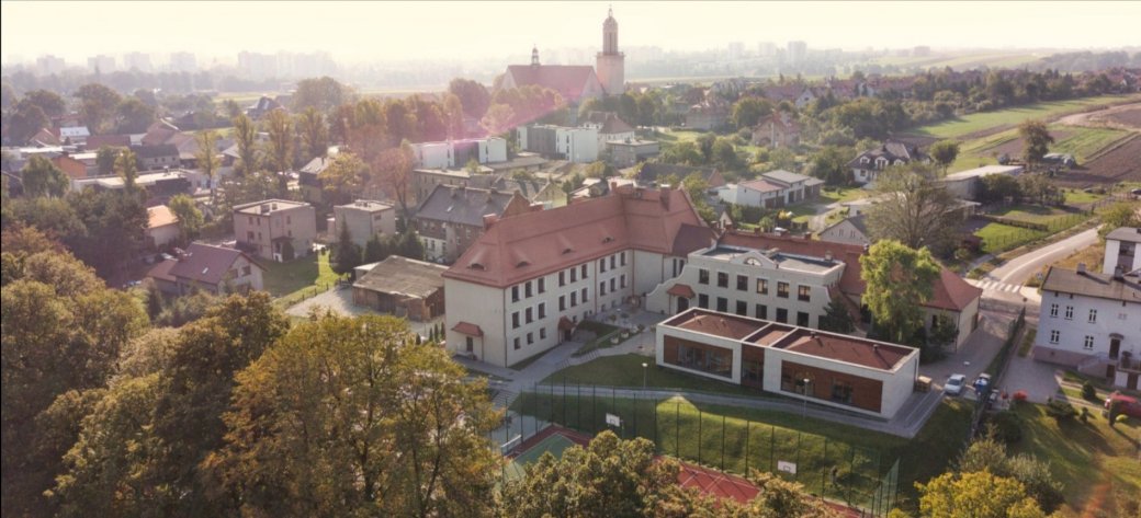 Gliwice from the bird's eye view jigsaw puzzle online