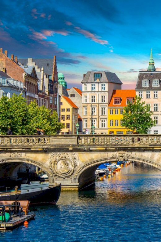 Копенхаген - столицата и най-големият град на Дания онлайн пъзел