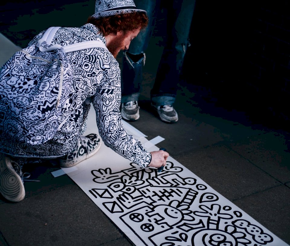 Artiste de rue puzzle en ligne