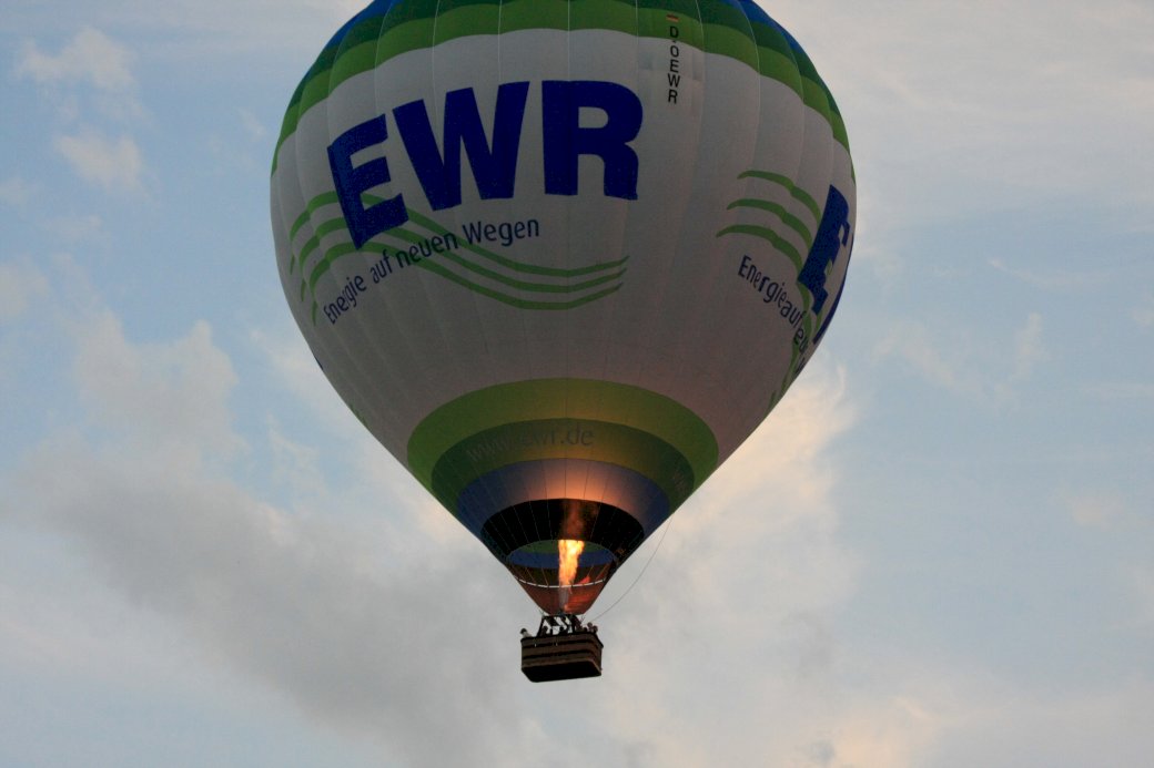 αερόστατο ζεστού αέρα παζλ online