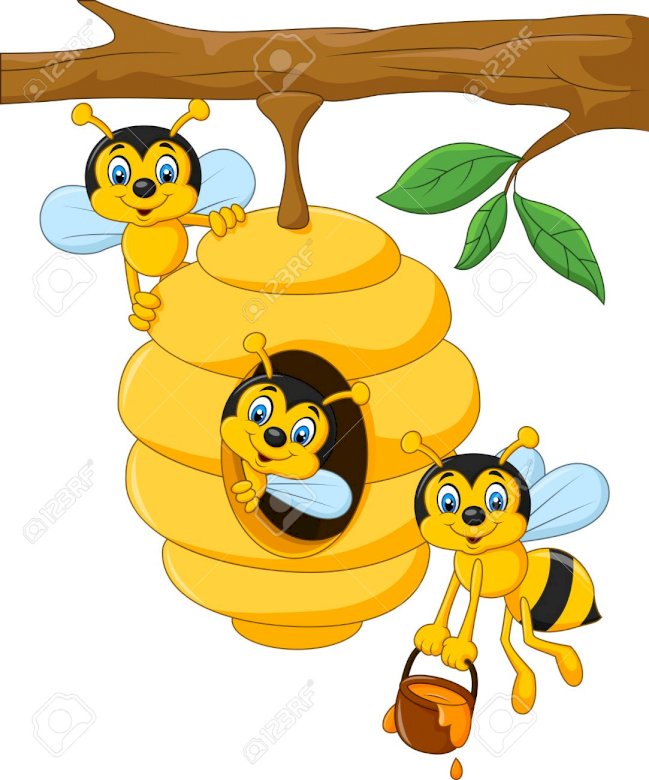 Colmeia de abelhas puzzle online