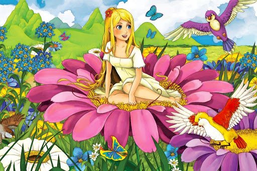 Thumbelina 2a jigsaw puzzle online