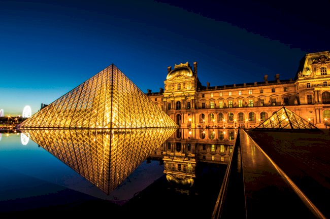 Louvre museum Pussel online