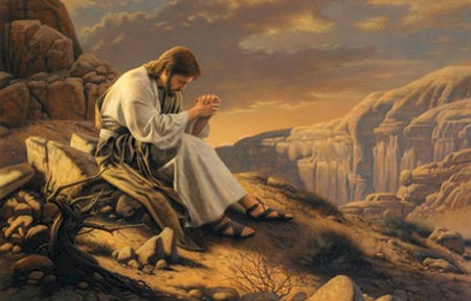 Jesus in der Wüste Online-Puzzle