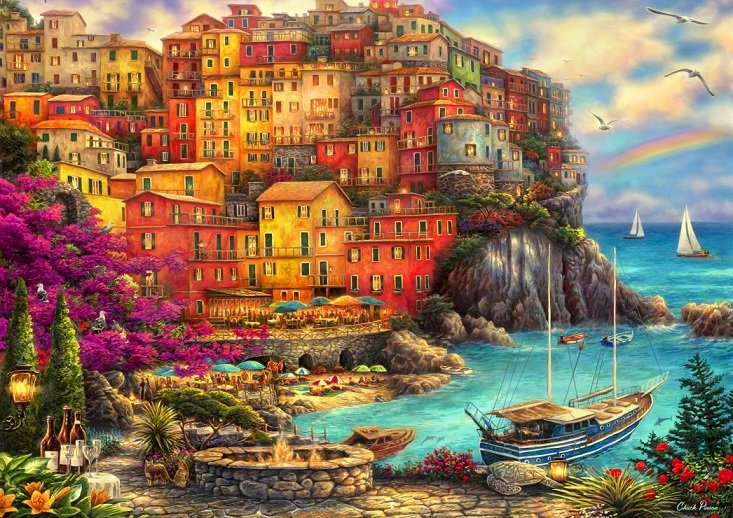 Cinque Terre. skládačky online