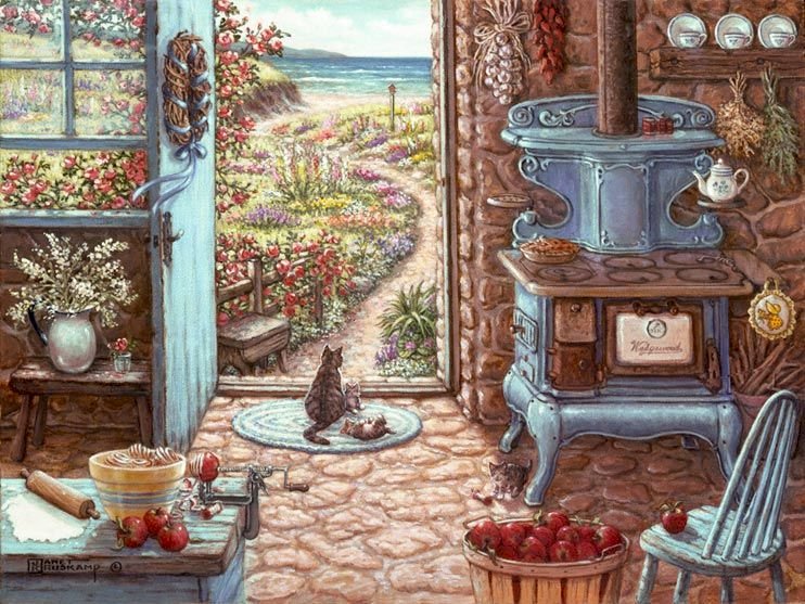 Painted interior. online puzzle