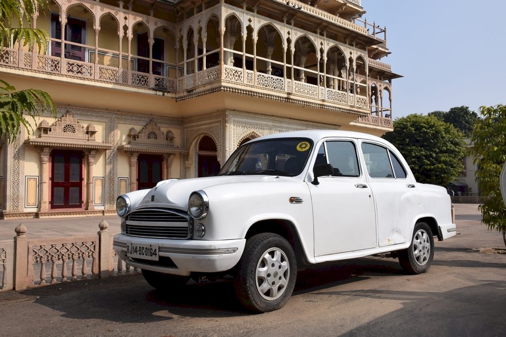 tout un palais de ville classique Jaipur puzzle en ligne