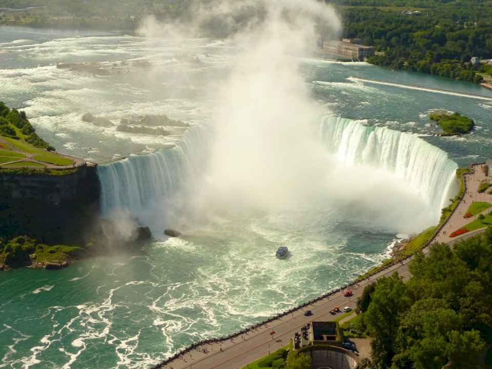Niagara Falls pussel på nätet