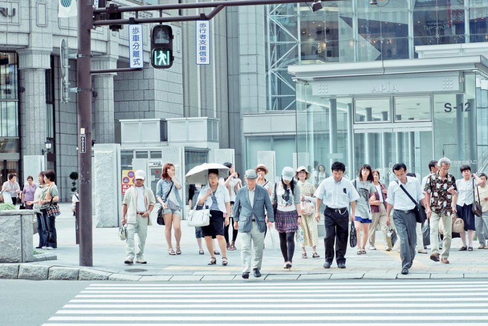 Пешеходен преход в Сапоро онлайн пъзел