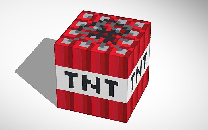 Minecraft TNT online παζλ