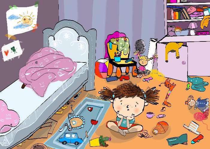 Cleaning the room jigsaw puzzle online