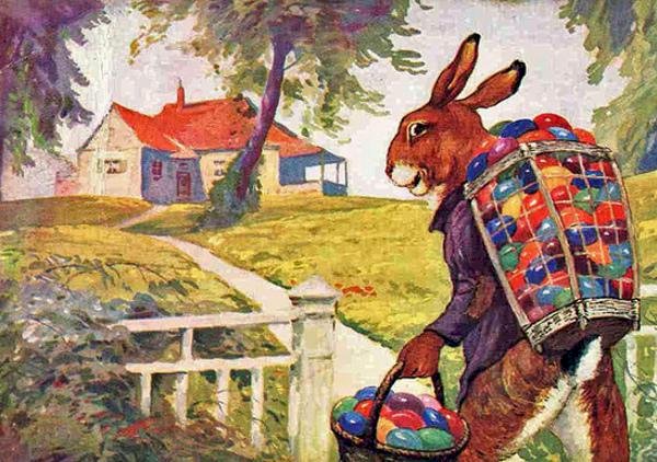 Easter hare. jigsaw puzzle online