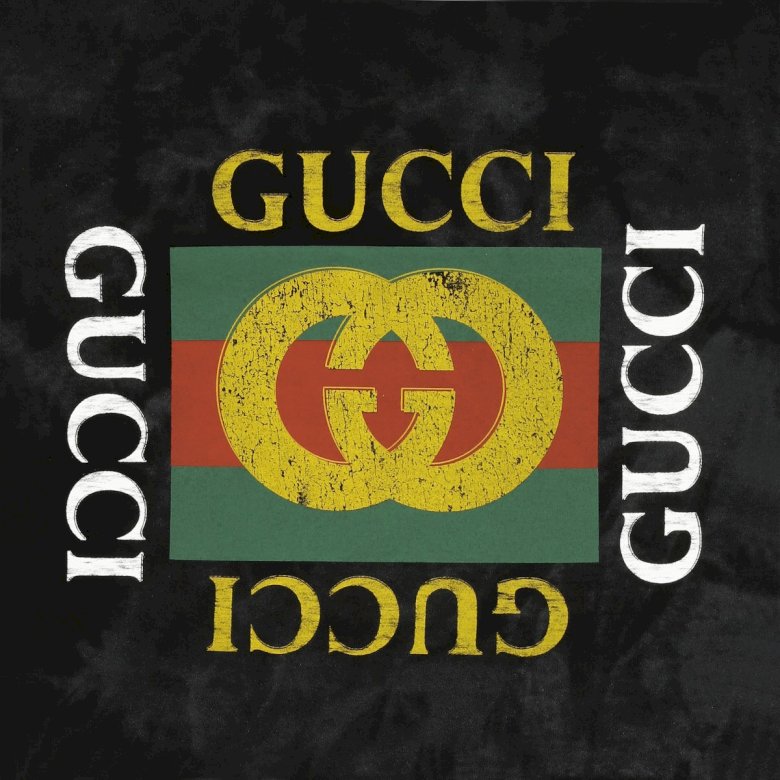 Логотип Gucci онлайн пазл
