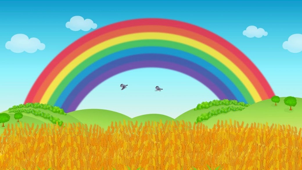Rainbow puzzel legpuzzel online