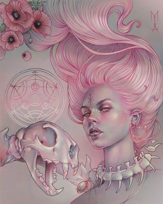 pink sweet death jigsaw puzzle online