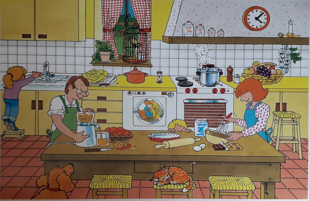 La cucina puzzle online