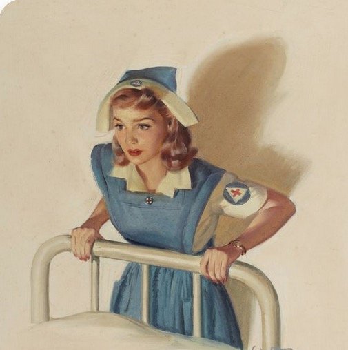 Krásná zdravotní sestřička Pussel online
