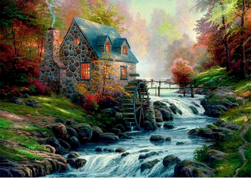 stone mill jigsaw puzzle online