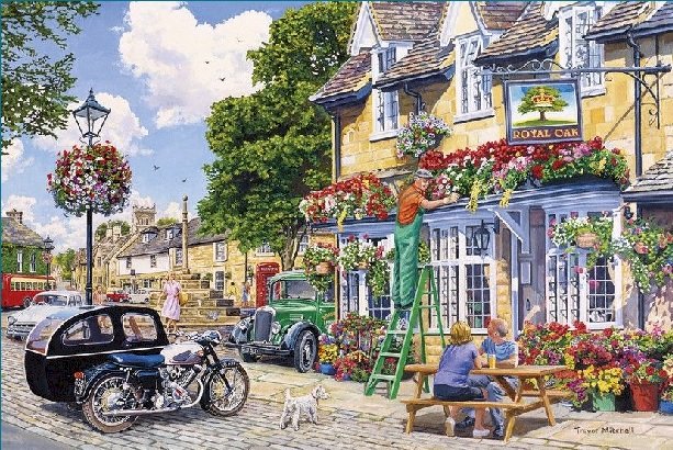 O frumoasă țară engleză. jigsaw puzzle online