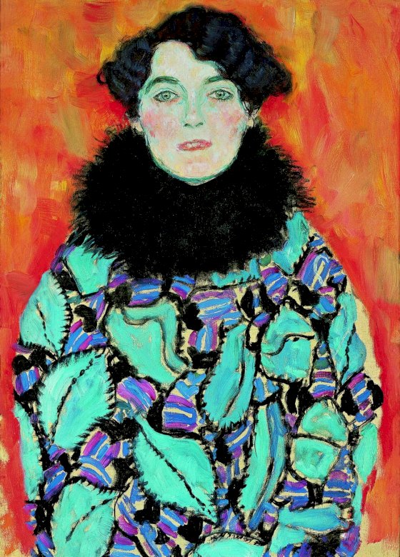 Klimt portré online puzzle