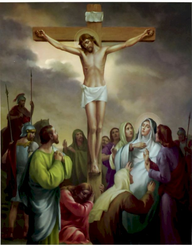Jesus on the cross online puzzle