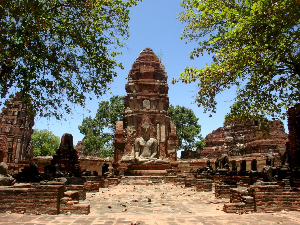 Ayutthaya in Tailandia puzzle online