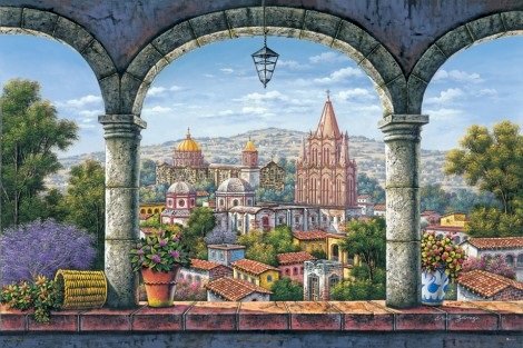 Paesaggio panoramico. puzzle online