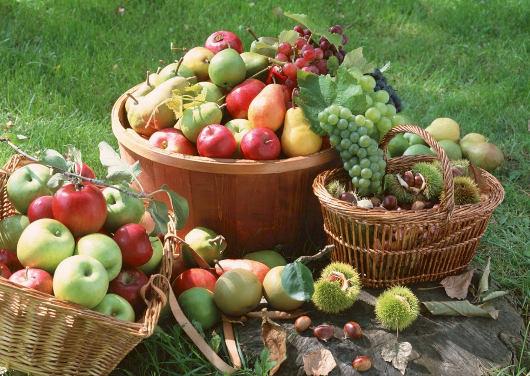 cestas de frutas quebra-cabeças online