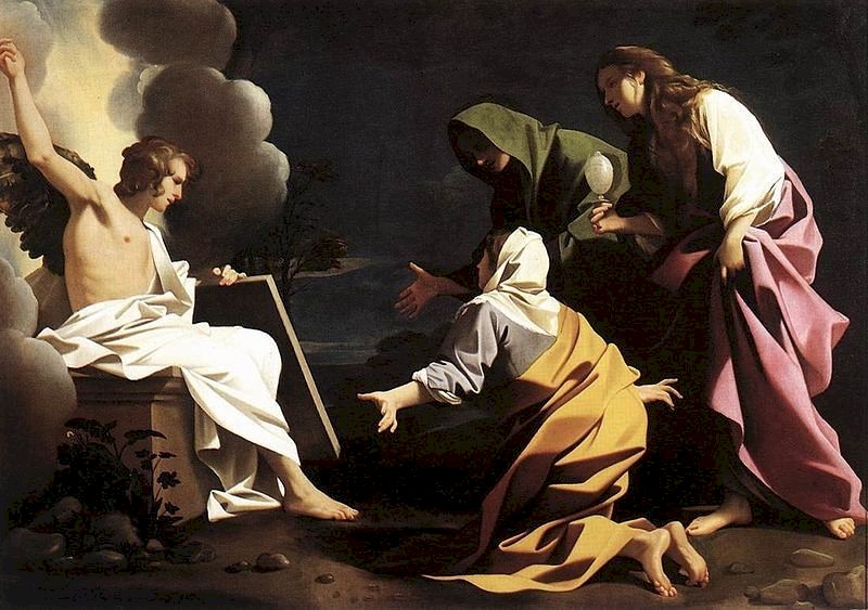 Три Марии у гроба онлайн-пазл