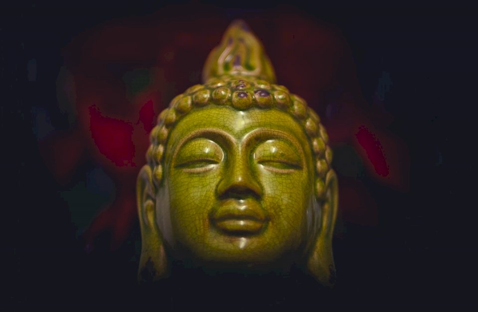 Обличчя Будди пазл онлайн