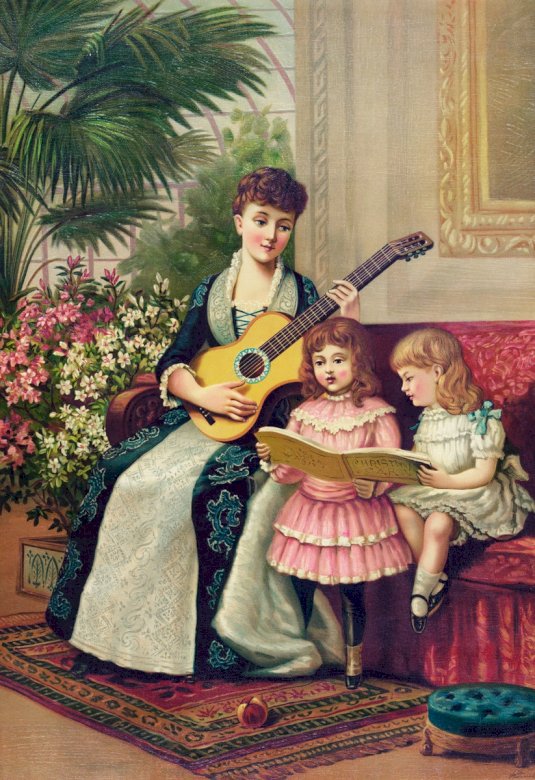 Musical family jigsaw puzzle online